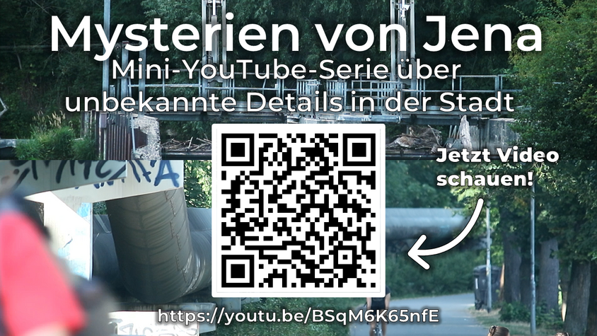Investitionsvorschlag: Mysterien von Jena - Mini-YouTube-Serie über unbekannte Details in der Stadt